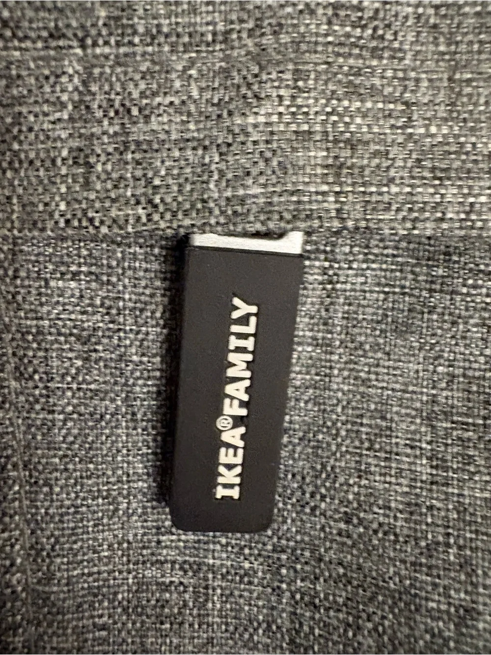 Ikea Family Grey Crossbody Messenger Bag